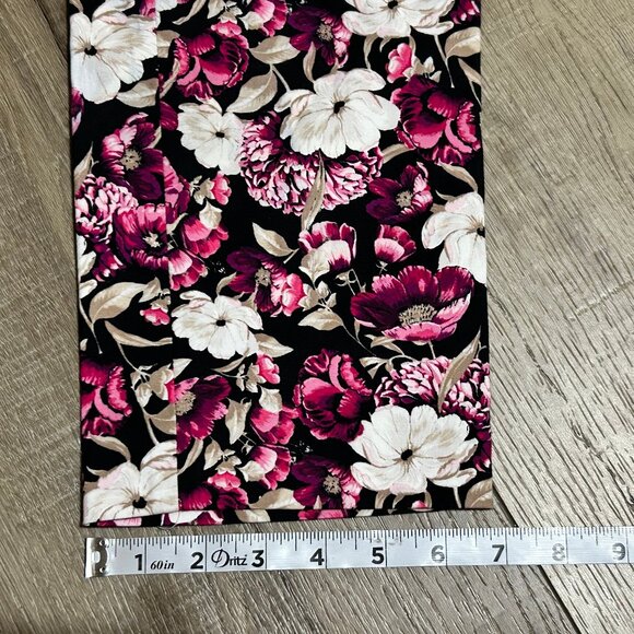 NWT White House Black Market Floral Ankle Pants Size 6S - Picture 9 of 10
